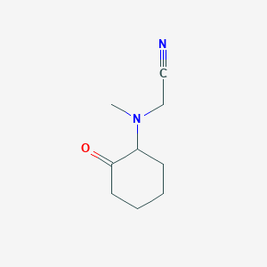 [Methyl(2-oxocyclohexyl)amino]acetonitrile