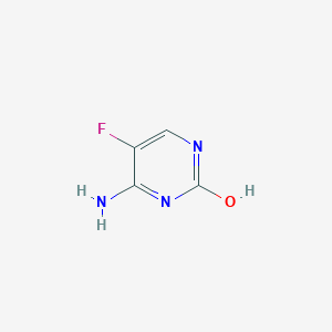 molecular formula C4H4FN3O B144154 氟胞嘧啶 CAS No. 130256-61-0