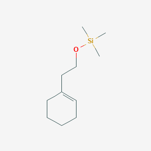 1-Trimethylsiloxy-2-(1-cyclohexenyl)ethane