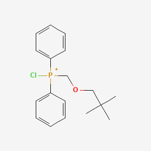 Chloro[(2,2-dimethylpropoxy)methyl]diphenylphosphanium