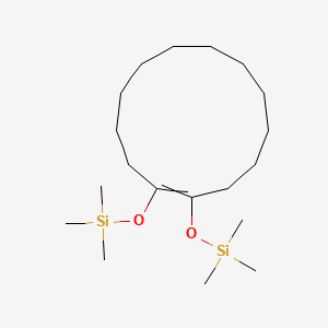 [Cyclotridec-1-ene-1,2-diylbis(oxy)]bis(trimethylsilane)