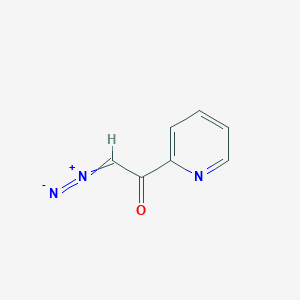 2-Diazonio-1-(pyridin-2-yl)ethen-1-olate