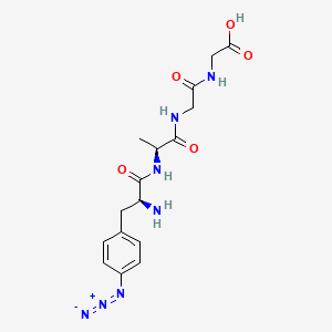 4-Azidophenylalanyl-alanyl-glycyl-glycine