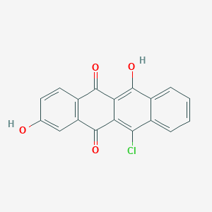 11-Chloro-2,6-dihydroxytetracene-5,12-dione