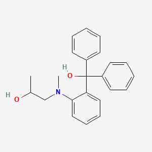 Benzenemethanol, 2-((2-hydroxypropyl)methylamino)-alpha,alpha-diphenyl-