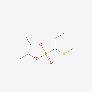 Diethyl [1-(methylsulfanyl)propyl]phosphonate