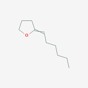 2-Hexylideneoxolane