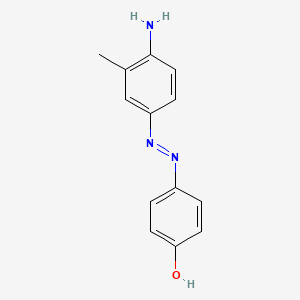 4-[2-(4-Amino-3-methylphenyl)hydrazinylidene]cyclohexa-2,5-dien-1-one