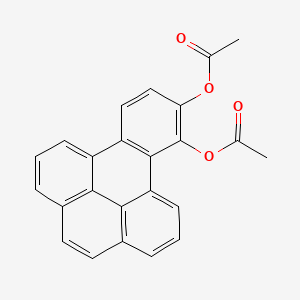 Benz(e)pyrene-9,10-diol, 9,10-diacetate