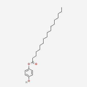 Octadecanoic acid, 4-hydroxyphenyl ester