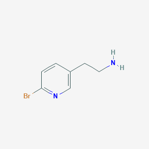 molecular formula C7H9BrN2 B1441600 2-(6-Bromopyridin-3-yl)ethanamine CAS No. 910391-38-7