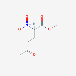 Methyl 2-nitro-5-oxohexanoate