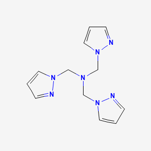 1-pyrazol-1-yl-N,N-bis(pyrazol-1-ylmethyl)methanamine