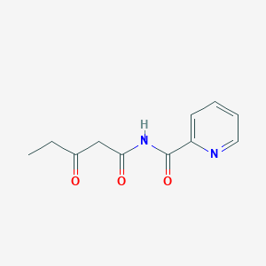 N-(3-Oxopentanoyl)pyridine-2-carboxamide