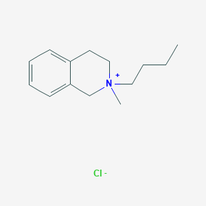 2-Butyl-2-methyl-1,2,3,4-tetrahydroisoquinolin-2-ium chloride