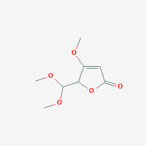 5-(Dimethoxymethyl)-4-methoxyfuran-2(5H)-one