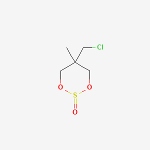 5-(Chloromethyl)-5-methyl-1,3,2lambda~4~-dioxathian-2-one