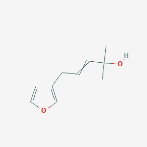 5-(3-Furanyl)-2-methyl-3-penten-2-ol