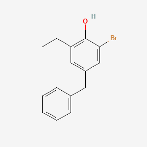 4-Benzyl-2-bromo-6-ethylphenol