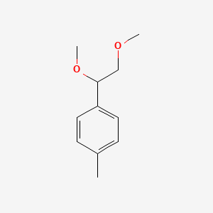 Benzene, 1-(1,2-dimethoxyethyl)-4-methyl-