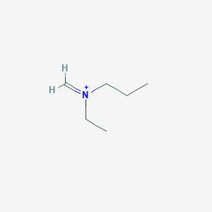 molecular formula C6H14N+ B14416609 N-Ethyl-N-propylmethaniminium CAS No. 82479-37-6