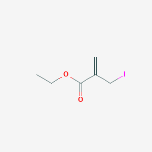 molecular formula C6H9IO2 B14416617 Ethyl 2-(iodomethyl)prop-2-enoate CAS No. 85054-02-0