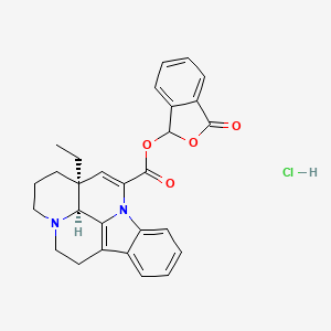 Apovincaminic acid phthalidyl ester hydrochloride