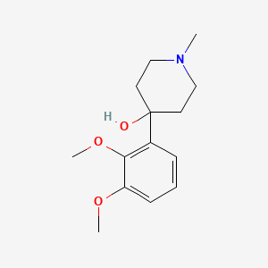 4-(2,3-Dimethoxyphenyl)-1-methylpiperidin-4-ol