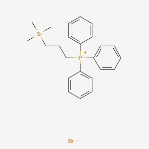 Phosphonium, triphenyl[3-(trimethylsilyl)propyl]-, bromide