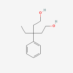 B14416876 3-Ethyl-3-phenylpentane-1,5-diol CAS No. 84682-28-0