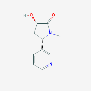 molecular formula C10H12N2O2 B014417 顺式-3'-羟基可替宁 CAS No. 37096-14-3