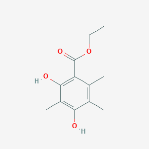 Ethyl 2,4-dihydroxy-3,5,6-trimethylbenzoate