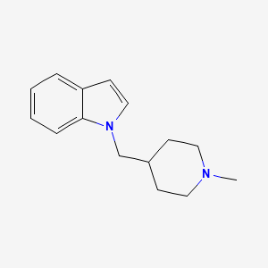 1-[(1-Methylpiperidin-4-yl)methyl]-1H-indole