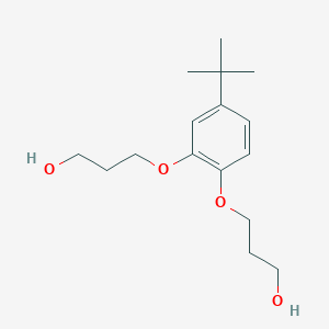 3,3'-[(4-tert-Butyl-1,2-phenylene)bis(oxy)]di(propan-1-ol)