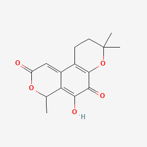 molecular formula C15H16O5 B1441718 Fuscin CAS No. 83-85-2