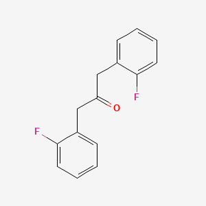 molecular formula C15H12F2O B1441728 1,3-Bis(2-fluorophenyl)propan-2-one CAS No. 1425-89-4