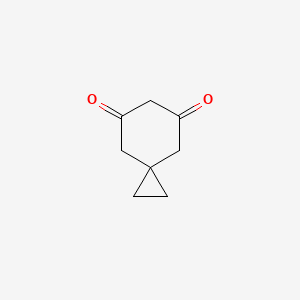 molecular formula C8H10O2 B1441743 螺[2.5]辛烷-5,7-二酮 CAS No. 893411-52-4