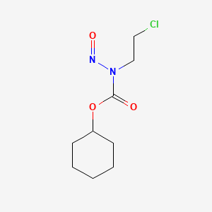 Carbamic acid, (2-chloroethyl)nitroso-, cyclohexyl ester