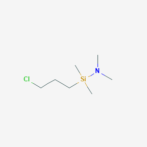 1-(3-Chloropropyl)-N,N,1,1-tetramethylsilanamine