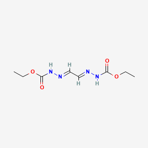 ethyl N-[(E)-[(2E)-2-(ethoxycarbonylhydrazinylidene)ethylidene]amino]carbamate