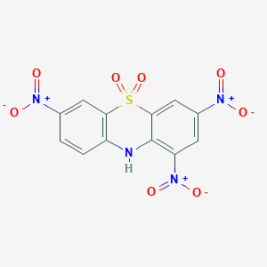 1,3,7-Trinitro-5lambda~6~-phenothiazine-5,5(10H)-dione