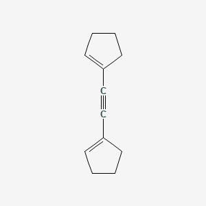 Cyclopentene, 1,1'-(1,2-ethynediyl)bis-