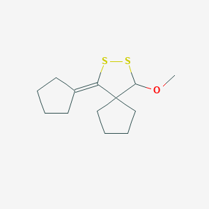 1-Cyclopentylidene-4-methoxy-2,3-dithiaspiro[4.4]nonane