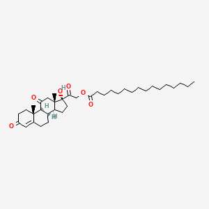 17,21-Dihydroxypregn-4-ene-3,11,20-trione 21-palmitate