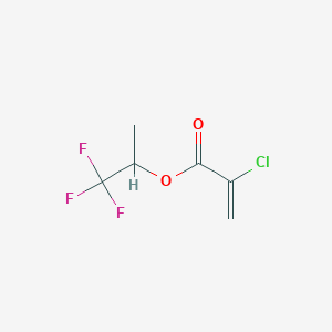 1,1,1-Trifluoropropan-2-yl 2-chloroprop-2-enoate