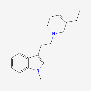 3-[2-(5-Ethyl-3,6-dihydropyridin-1(2H)-yl)ethyl]-1-methyl-1H-indole