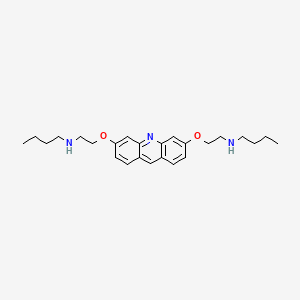 N,N'-[Acridine-3,6-diylbis(oxyethane-2,1-diyl)]di(butan-1-amine)