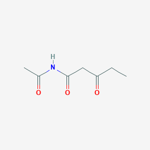 N-Acetyl-3-oxopentanamide