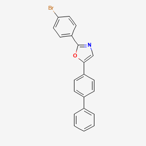 5-([1,1'-Biphenyl]-4-yl)-2-(4-bromophenyl)-1,3-oxazole