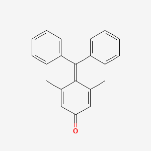 4-(Diphenylmethylidene)-3,5-dimethylcyclohexa-2,5-dien-1-one